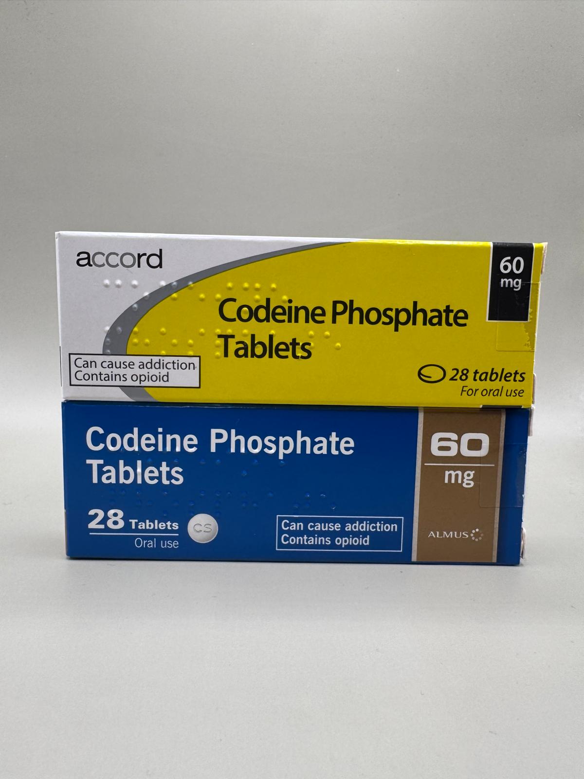 Codeine Phosphate 60mg (28 tabs)
