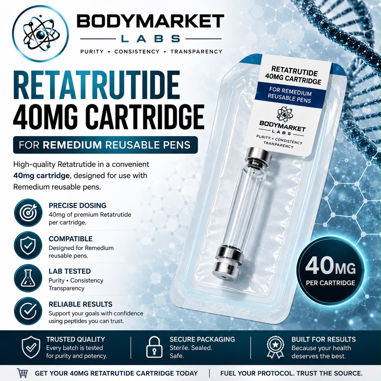 Retatrutide Cartridges 40mg