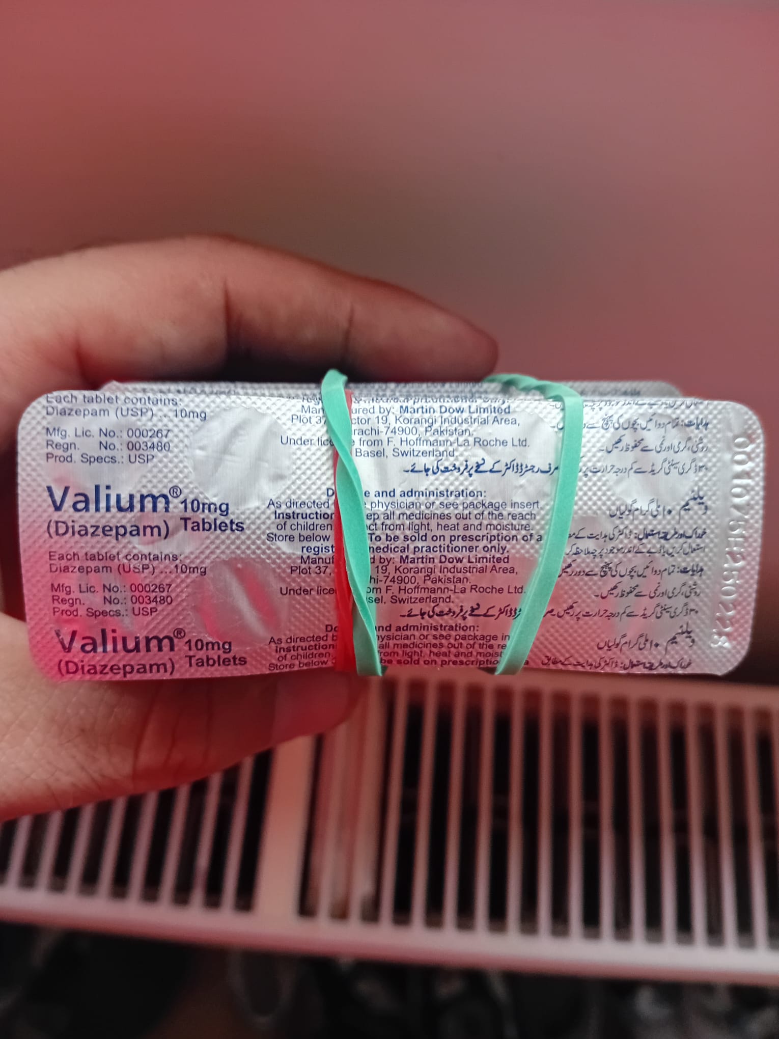 Diazepam 10mg (10 tabs)